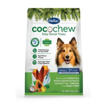 Unilac Dog Dental Treat - Grain Free Cocochew Small (15-25lbs) 500g