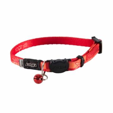 ROGZ KiddyCat Cat Collar - Red