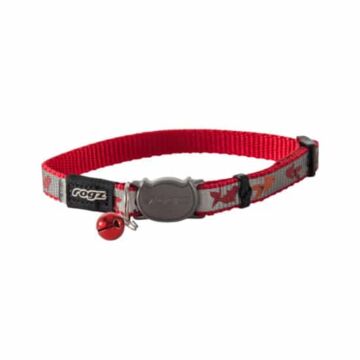 ROGZ ReflectoCat Cat Collar - Red