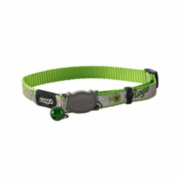 ROGZ ReflectoCat Cat Collar - Green