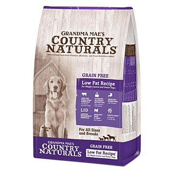 Country Naturals Dog Food - Grain Free Low Fat Recipe 14lb