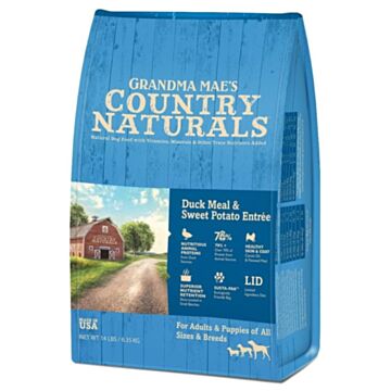 Country Naturals Dog Food - Duck Meal & Sweet Potato