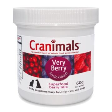 Cranimals Cat & Dog Supplement - Very Berry - Antioxidant 120g