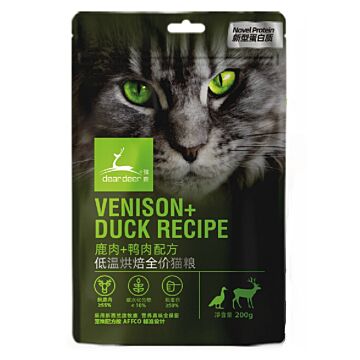 dear deer Cat Food - Oven Baked Venison & Duck 200g