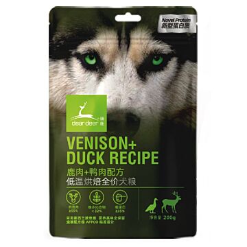dear deer Dog Food - Oven Baked Venison & Duck