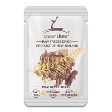 Dear Deer Cat & Dog Treat - Freeze Dried Deer Jerky (Trial Pack)