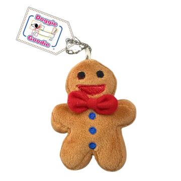 Doggie Goodie Plush Toy For Master - Little Gingerbread Key Chain 8cm(L)