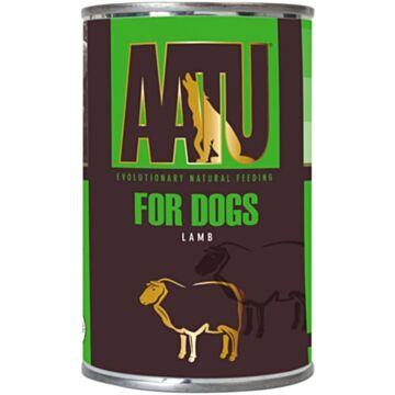 AATU Grain Free Dog Canned Food - Single Protein - Lamb 400g