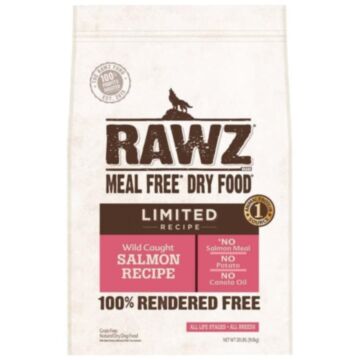 Rawz Limited Ingredient Diet Dog Food - Wild Caught Salmon 20lb