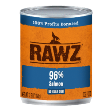 Rawz Dog Canned Food - 96% Salmon 354g