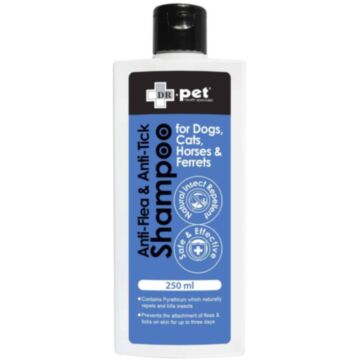 DR.pet Anti-Flea & Anti-Tick Shampoo (250ml)