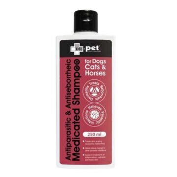 DR.pet Antiparastic & Antiseborrheic Medicated Shampoo (250ml)