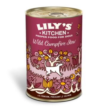 Lilys Kitchen Dog Wet Food - Wild Campfire Stew 400g