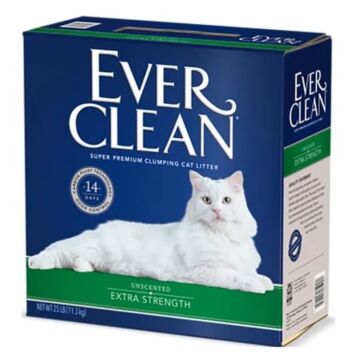 Ever Clean Cat Litter - Extra Strength Unscented 25lb