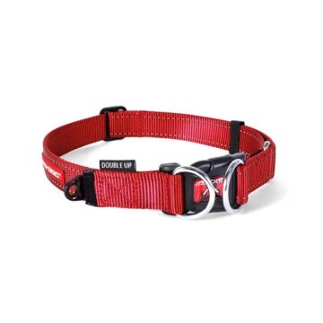 EZYDOG - Double Up Dog Collar - Red M