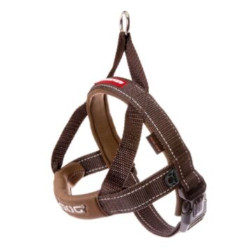 EZYDOG - Quick Fit Dog Harness - Brown