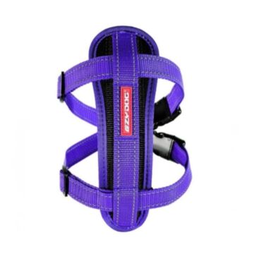 EZYDOG - Chest Plate Dog Harness - Purple XXS