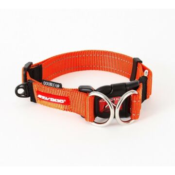 EZYDOG - Double Up Dog Collar - Orange S