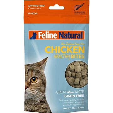 F9 Natural Freeze Dried Cat Healthy Bites- Chicken Treats 50g