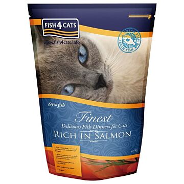 Fish4Cats Cat Food - Grain Free Finest Salmon 1.5kg