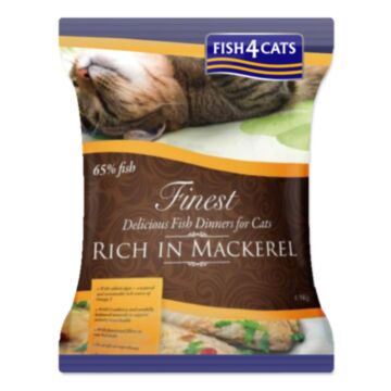 Fish4Cats Complete Grain Free Cat Food - Finest Mackerel 20g (Trial Pack)