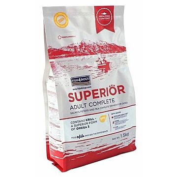 Fish4Dogs Superior Complete Adult Dog Dry Food - Small Bite 