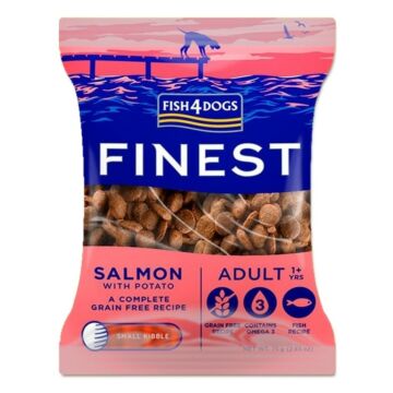 Fish4Dogs Finest Dog Food - Small Bites - Salmon 75g (Trial Pack)