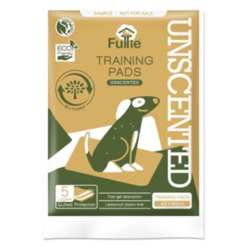 Furrie Pet Sheets - Bio based Eco friendly Training Pads - Unscented Medium 45 x 60cm - Single Pack