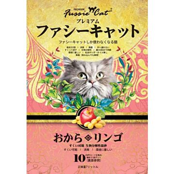 Fussie Cat Litter Soybean - Apple (7L) (Cat Litter)