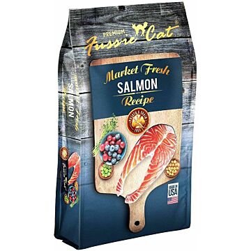 Fussie Cat Dry Food - Market Fresh Salmon