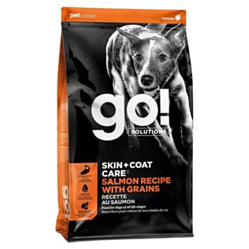 Go! SOLUTIONS Dog Food - Skin & Coat Care - Salmon With Grains