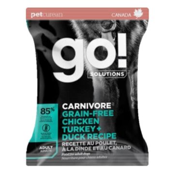 Go! SOLUTIONS Dog Food - Carnivore - Grain Free Chicken, Turkey & Duck 100g (Trial Pack)