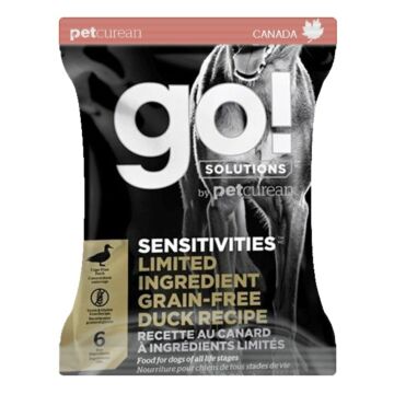 Go! SOLUTIONS Dog Food - Sensitivities - Limited Ingredient Grain Free Duck 100g (Trial Pack)