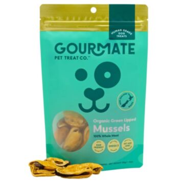 Gourmate Dog Treats - Freeze Dried Mussels 50g