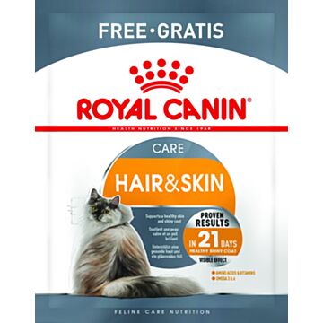 Royal Canin Cat Food - Hair & Skin Care 50g (Trial Pack)
