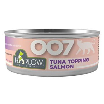 Harlow Blend Cat Wet Food - Grain Free Tuna in Gravy Topping Salmon