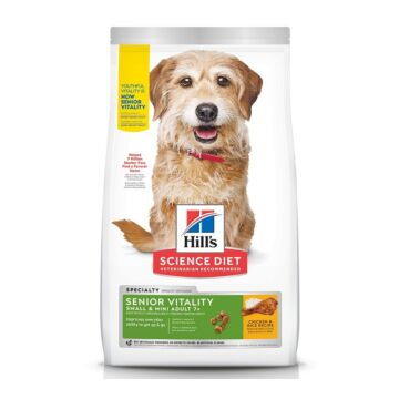 Hills 希爾思老犬乾糧 - 小型高齡犬7歲以上 Senior Vitality 年輕活力
