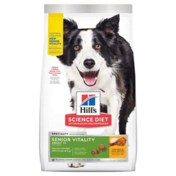 Hills Science Diet Dog Food - Senior Vitality Adult 7+