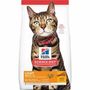 Hills Science Diet Cat Food - Adult Light 6kg