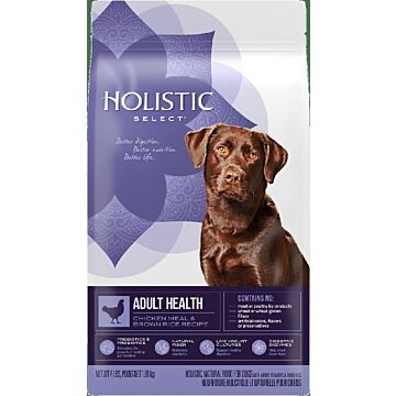Holistic Select Dog Food - Chicken & Brown Rice 30lb