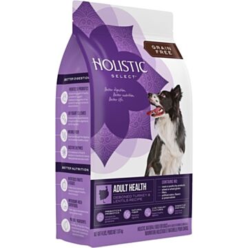 Holistic Select Dry Dog Grain Free Adult-Deboned Turkey & Lentils