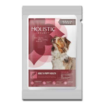 Holistic Select Dog Food - Grain Free Adult & Puppy - Salmon Anchovy & Sardine (Trial Pack)