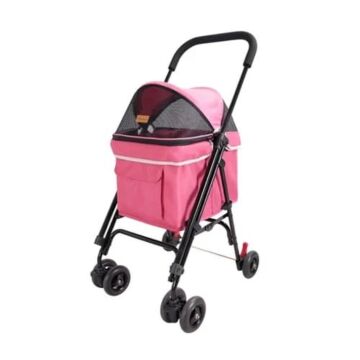 IBIYAYA Astro Go Lite Pet Stroller - Rose Pink