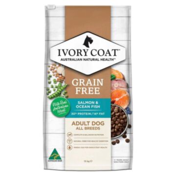 IVORY COAT Dog Food - Grain Free - Ocean Fish & Salmon