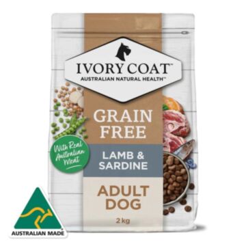 IVORY COAT Dog Food - Grain Free - Lamb & Sardine