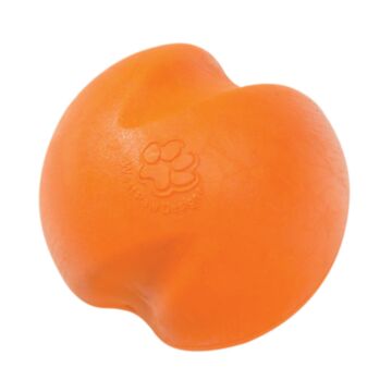 West Paw - Jive Dog Ball - Orange - S