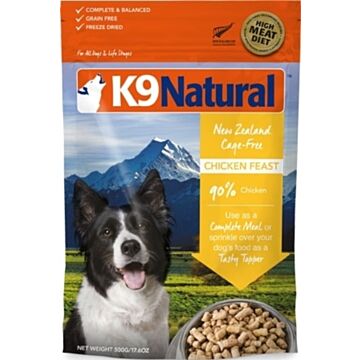 K9 Natural Freeze Dried Dog Food - Chicken Feast 500g