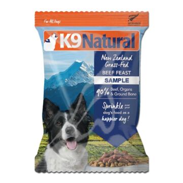 K9 Natural Freeze Dried Dog Food - Beef Feast 13g (Trial Pack)