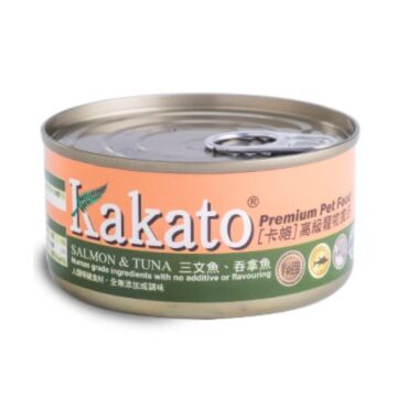 Kakato Cat & Dog Canned Food - Salmon & Tuna (170g)