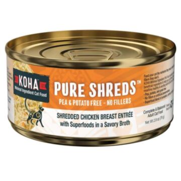Koha Cat Wet Food - Pure Shreds Shredded Chicken Breast 79g